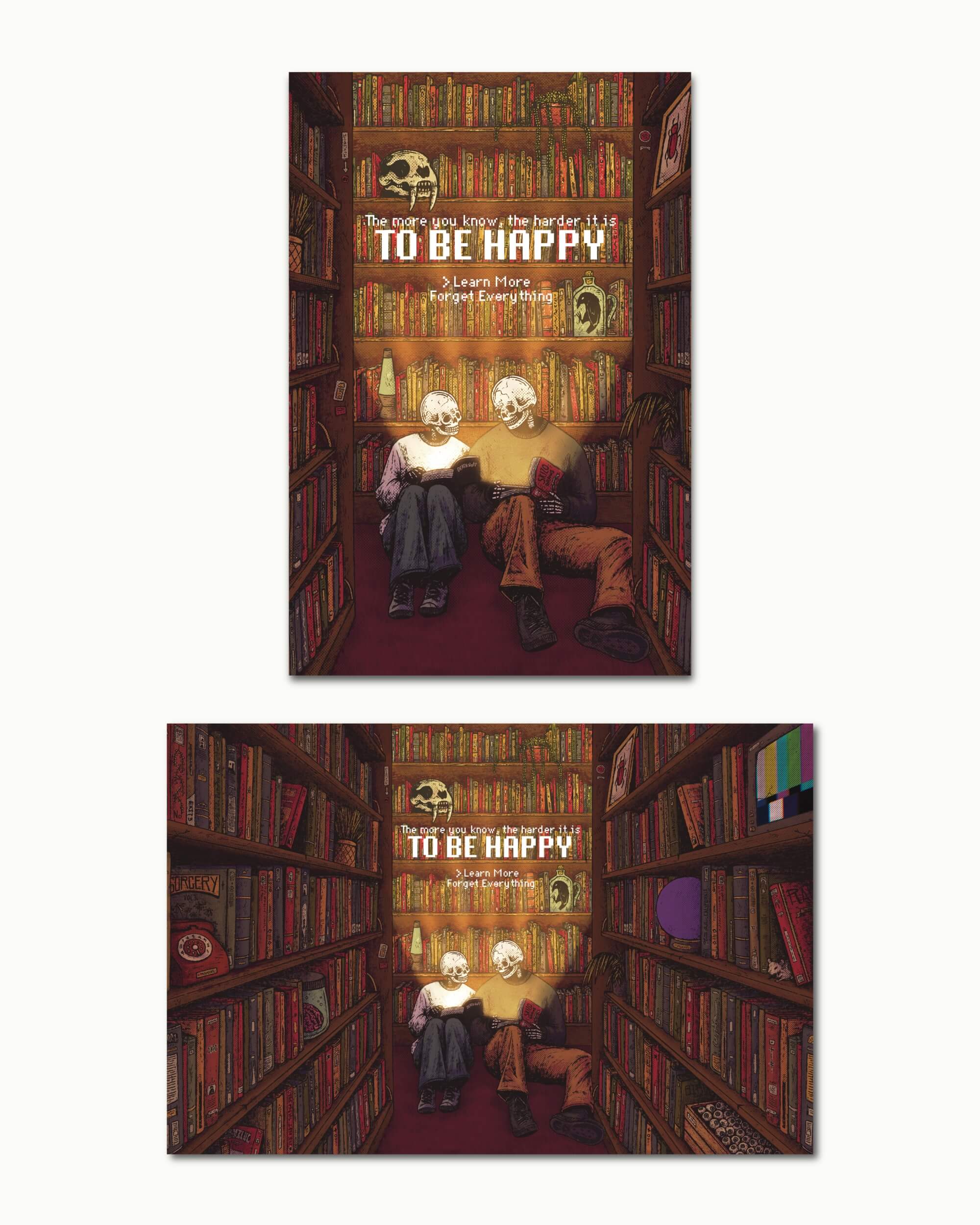 Library Art Print