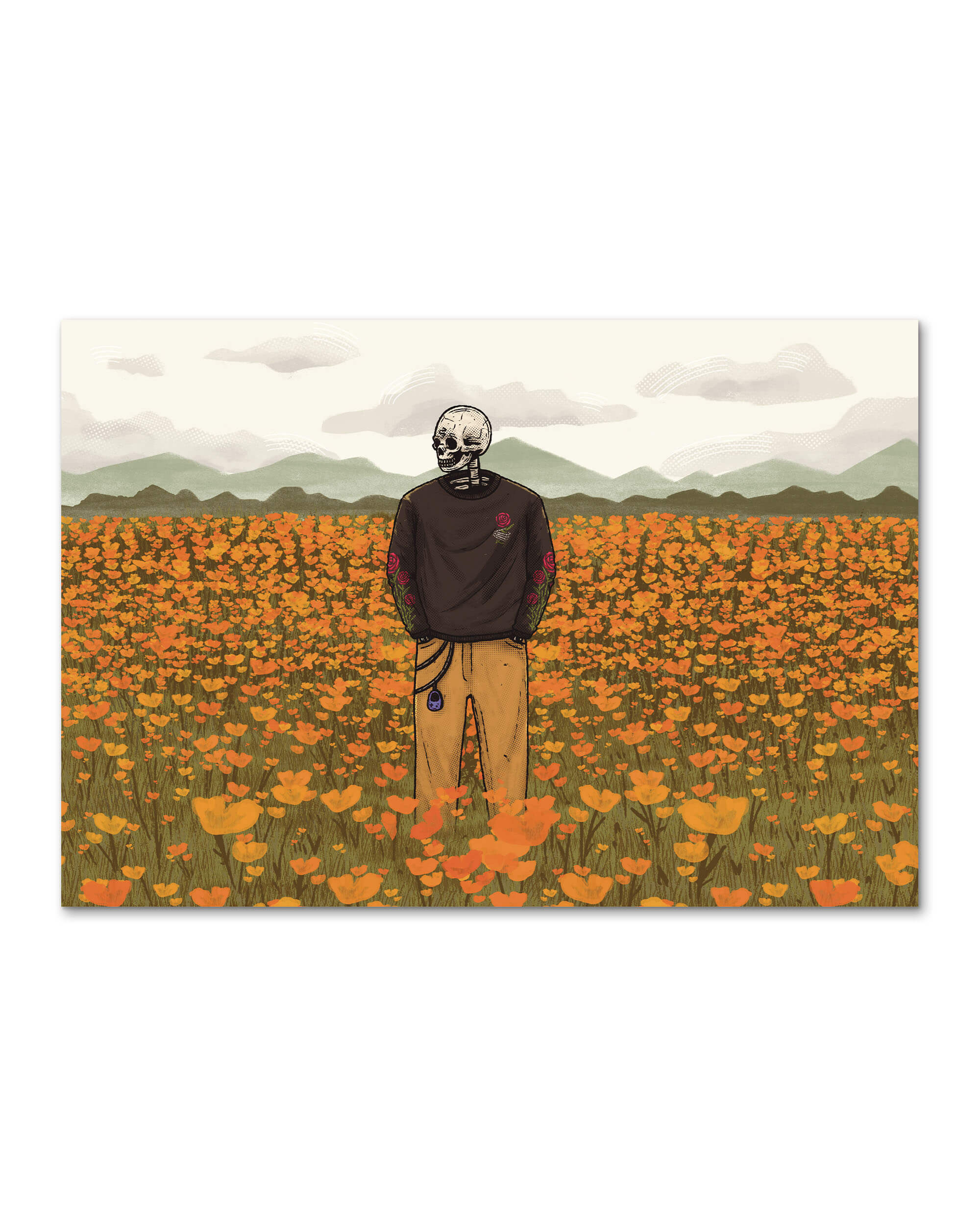 Yellow Field Print