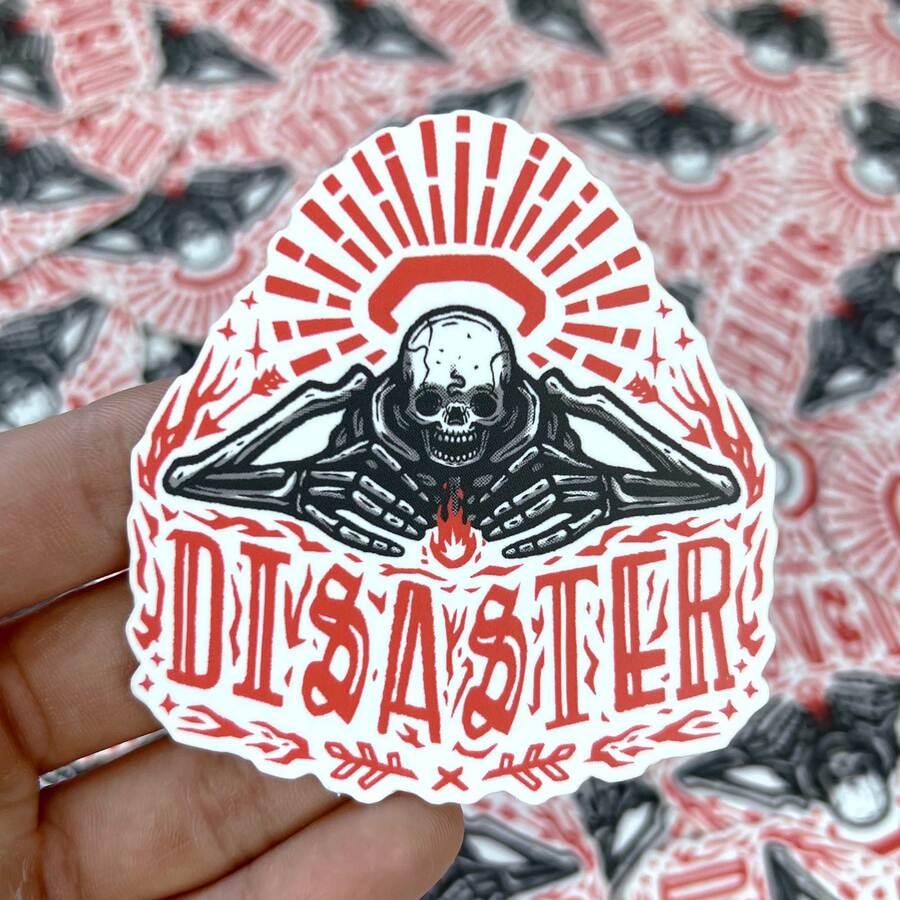 Disaster | Vinyl Sticker