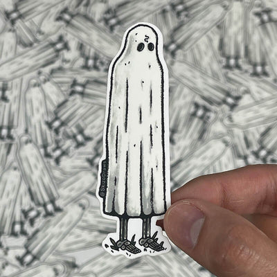 Ghosted | Frosted Sticker