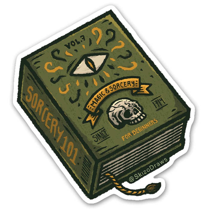 Grimoire | Vinyl Sticker