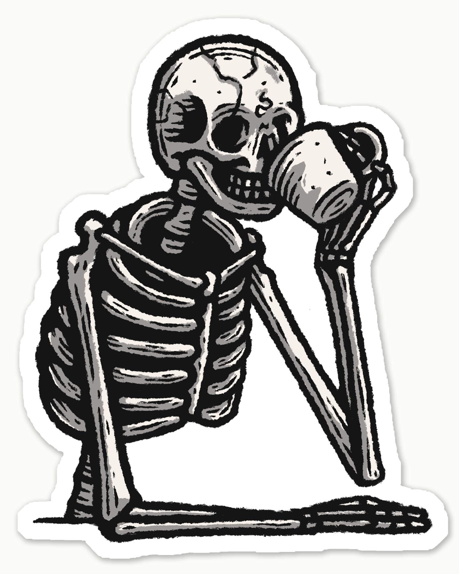 Slow Mornings | Vinyl Sticker