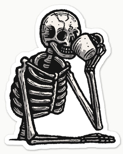 Slow Mornings | Vinyl Sticker