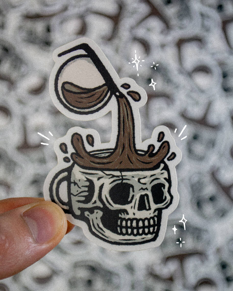 Cup of Joy | Vinyl Sticker