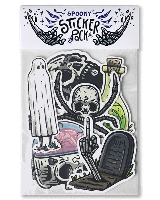 Spooky Sticker Pack