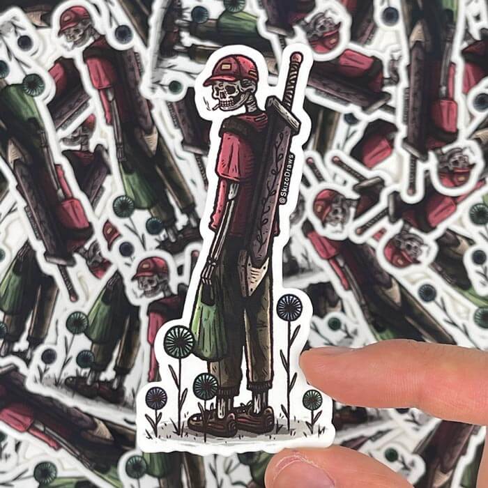 Warrior | Vinyl Sticker